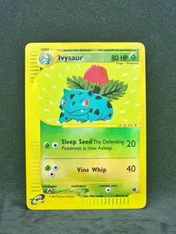 Pokemon Expedition Ivysaur 82/165 Reverse Holo (LP/MP) - Image 1