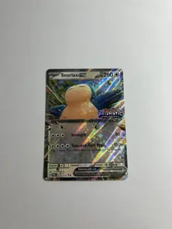 Snorlax ex 076/131 Stamped Prismatic Evolutions Double Rare Pokemon - Image 1