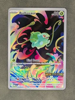 Bulbasaur - 133/132 Pokemon TCG Illustration Rare ME01: Mega Evolution Near Mint - Image 1