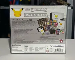 Pokemon Celebrations Elite Trainer Box 25th Anniversary Pikachu Sealed - Image 2