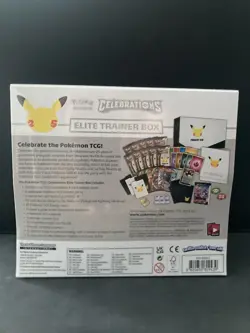 Pokemon TCG: 25th Anniversary Celebrations Elite Trainer Box (2021) 820650809439 - Image 2