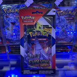 Pokemon TCG: Evolving Skies, Chilling Reign 2-Pack Blister & Pin - NEW - Image 1
