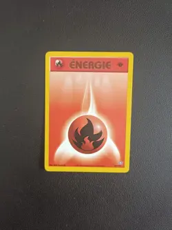 Carte Pokemon Energie Feu 107/111 Edition 1 Neo Genesis Wizards FR Exc - Image 1