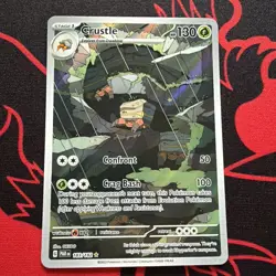 Crustle 183/182 – Illustration Rare – SV04 Paradox Rift – Pokemon TCG – NM - Image 1