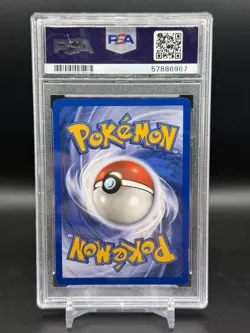 PSA 9 Dark Machamp Holo Rare 10/82 Team Rocket Pokemon English WOTC SWIRL Mint - Image 2