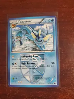 Pokemon TCG Vaporeon (Team Plasma) 20/116 Plasma Freeze Regular - Image 1