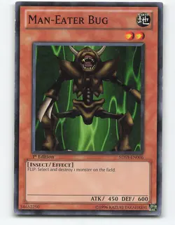 Man-Eater Bug #SDP-015 1st edition Yugioh Card - Image 1
