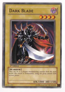 Dark Blade x1 Yu-Gi-Oh SYE-015 Dark Monster NM 1st Edition - Image 1