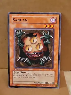 Yu-Gi-Oh! TCG Sangan Starter Deck Joey SDJ-019 1st Edition Common - Image 1