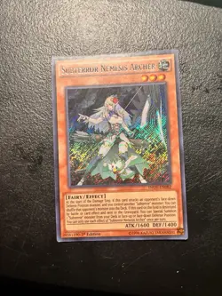 Yugioh Subterror Nemesis Archer INOV-EN082 Secret Rare 1st Ed NM Near Mint - Image 1