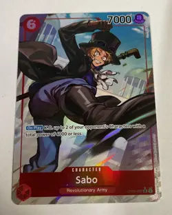 One Piece TCG: Sabo (Alternate Art) OP05-007 - Image 1