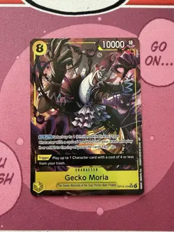 Gecko Moria OP14-104 Alternate Art Foil | One Piece TCG Azure Sea OP14 NM - Image 1