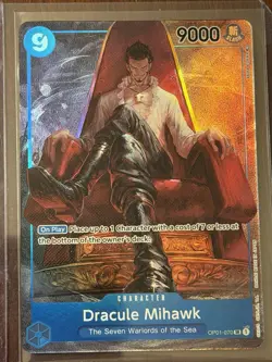Dracule Mihawk OP01-070 Alt Art SR EN One Piece Romance Dawn - Image 1