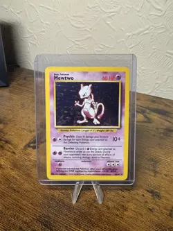 Mewtwo Holo - 10/102 - 1999 Base Set Pokemon Card *NEAR MINT* - Image 1