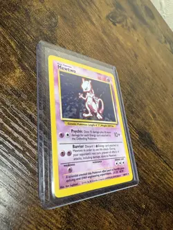 Mewtwo Holo - 10/102 - 1999 Base Set Pokemon Card *NEAR MINT* - Image 3
