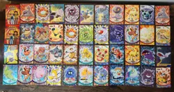 Pokemon Topps Advanced Card Lot 44 Vintage 2000s Square Cards Gengar Raichu - Image 1