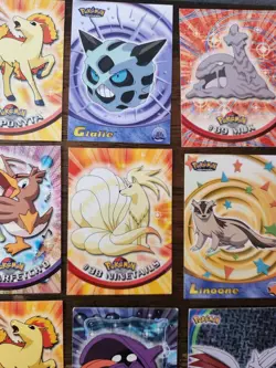 Pokemon Topps Advanced Card Lot 44 Vintage 2000s Square Cards Gengar Raichu - Image 5