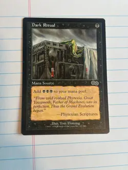 Dark Ritual Urza's Saga Magic the Gathering Card - Image 1