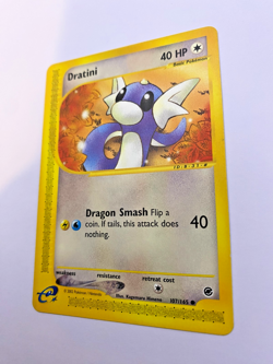 Pokemon Card - Non-Holo Dratini 107/165 Expedition *EX* e-Card Common - Image 5