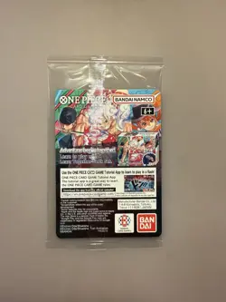 Bandai One Piece CCG Monkey D. Luffy US Voyage Full Art Holo Promo Card P-055 - Image 2