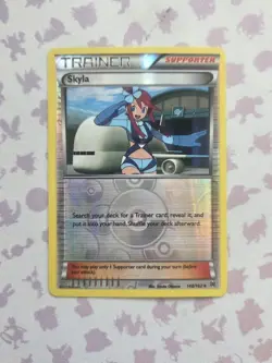 SKYLA 148/162 REVERSE Holo NM Pokemon Tcg Card +🎁 - Image 1