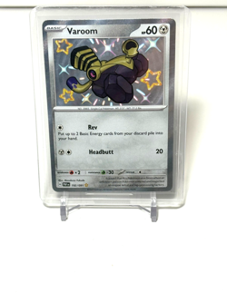 Varoom 192/091 2024 S&V Paldean Fates Pokemon Card Shiny Holo Rare - Nm - Image 1