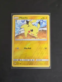 Pikachu 54/214 Unbroken Bonds Reverse Holo Pokemon Card NM - Image 1