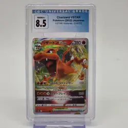 Charizard VSTAR 014/172 Japanese VSTAR Universe CGC 8.5 NM/Mint+ Pokemon Card - Image 1