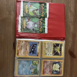 Original 1995 Pokemon Cards With Pikachu Binder And All Cards. - Image 1