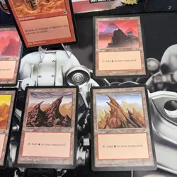Furnace Of Rath Tempest LP Magic The Gathering Plus 5 Vintage Basic Mountain - Image 3