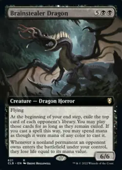 MTG Brainstealer Dragon - Extended Art, NM-Mint, English Commander Legends: Batt - Image 1