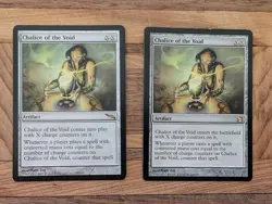 MTG Magic the Gathering Chalice of the Void #150 & #203 Ungraded English NM - Image 1