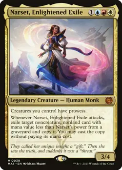 MTG Narset, Enlightened Exile ** March of the Machine: The Aftermath ** English - Image 1