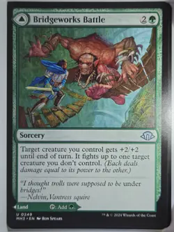 Bridgeworks Battle - U249 - MTG - Modern Horizons 3 (MH3) - Image 1