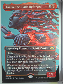 Laelia, the Blade Reforged (Borderless) - R368 - MTG - Modern Horizons 3 (MH3) - Image 1