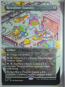 Retrofitter Foundry - R18 - MTG - Secret Lair Countdown (SLC) - Image 1