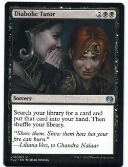 Diabolic Tutor U Kaladesh 75 LP - Image 1