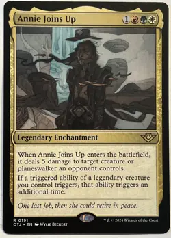 MTG Annie Joins Up-Outlaws of Thunder Junction NM-M - Image 1