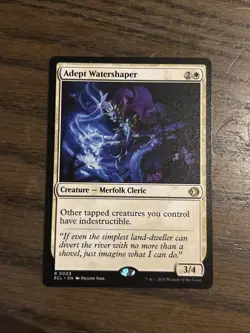 MTG Lorwyn Eclipsed R Adept Watershaper #0003 Non Foil NM - Image 1