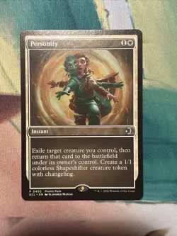 Mtg Personify Promo Pack Lorwyn Eclipsed Non-foil NM 0402 - Image 1