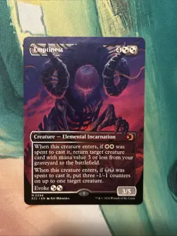 Emptiness (Borderless) Lorwyn Eclipsed Regular Magic The Gathering Mythic - Image 1