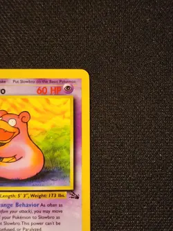 Pokemon TCG Slowbro 1st Edition - Fossil Set Uncommon Card 43/62 Vintage WOTC - Image 4