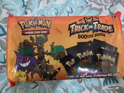 Trick Or Trade Pokemon Booster Box 2024 Rare Unopened 35 Packs - Image 1
