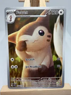Furret 168/159 Pokemon TCG SV09: Journey Together NM - Image 1