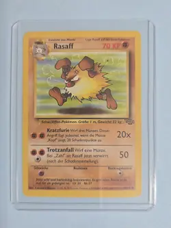 2000 Rasaff (Primeape) 43/64 - Jungle - German - NM/LP Pokemon TCG - WotC - Image 2