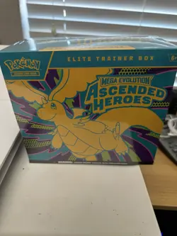 ⚡SHIPS ASAP⚡POKEMON MEGA EVOLUTION ASCENDED HEROES Elite Trainer Box - Image 1