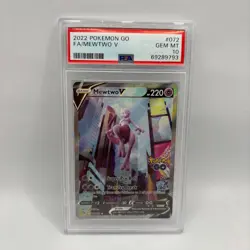 PSA 10 - Mewtwo V 072/078 Alternate Art - Pokemon GO - Pokemon TCG - Image 1