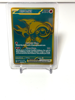 Pokemon Paldea Fates Chi-Yu EX Gold Hyper Rare #241/091 - Image 1