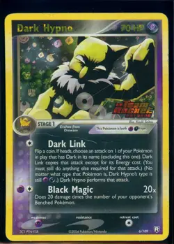Pokemon EX TEAM ROCKET RETURNS - #6/109 Dark Hypno - Reverse Holo - ENG - MP - Image 1