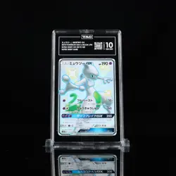 2018 Pokemon Japanese Ultra Shiny GX Shiny Mewtwo GX 219 TAG 10 Gem Mint - Image 1